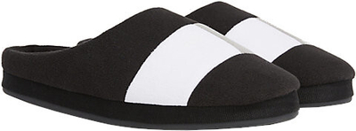 Papuçe për meshkuj Tommy Hilfiger, të zeza/bardha