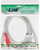 Kabllo Jack InLine 3,5 mm - RCA (Cinch) x2, 2,5 m, (89936 W), e bardhë 