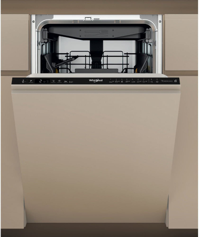 Lavastovilje e integrume Whirlpool WH6IC11BS7LA0, e ngushtë, klasa C, inox