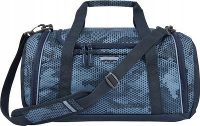 Çantë sporti Coocazoo Sports Bag Geometric Sky, me vend të bollshëm, shumëngjyrëshe