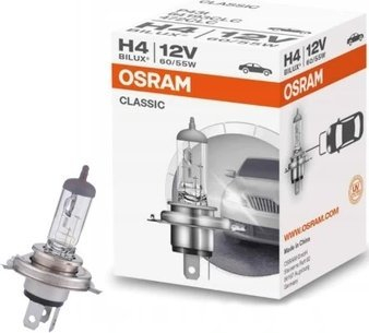 Llambë farë OSRAM H4 64193CLC, 12V, 60/55W, transparente