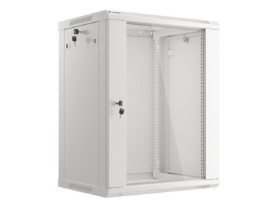 Rakovicë murale Lanberg WF01-6415-10S 19" 15U, ngarkese 60 kg, gri