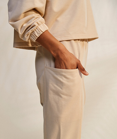 Tuta Roxy NEXT SET PANT, bezhë