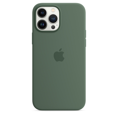 Apple iPhone 13 Pro Max Silicone Case me MagSafe, Eucalyptus (Seasonal Spring 2022)