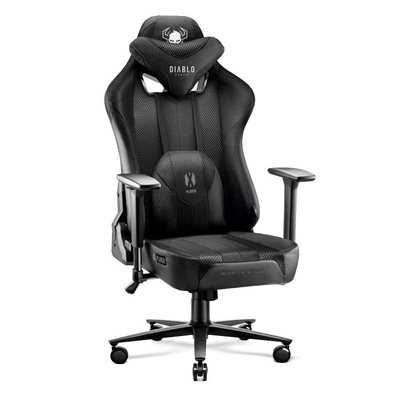 Karrige gaming Diablo Chairs X-PLAYER 2.0 King Size, ergonomike, e zezë