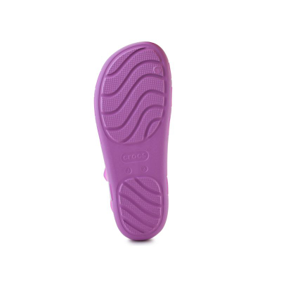 Sandale fëmijësh Crocs Isabella Jelly Sandal Jr 209837-6WQ, material xheli, rozë