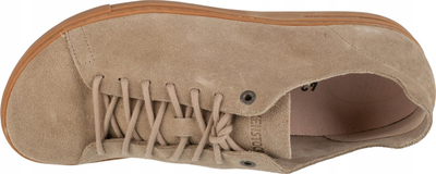 Atlete Birkenstock Bend Low Decon, lëkurë nubuck, Regular Fit, bezhë