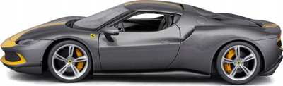 Maketi makinë Bburago Ferrari 296 GTB Assetto Fiorano 2022, 1:18, metal, gri metalike
