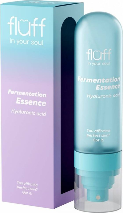 Esencë fytyre Fluff Fermentation Essence me acid hialuronik, 80 ml, blu