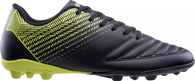 Këpucë futbolli Martes Essentials Mator FG M 92800330323, për bar natyral, PU, të zeza