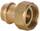 Bashkues bronzi 2 pjesë, press fit, femër 15mm x 1/2", me menteshë rrotulluese