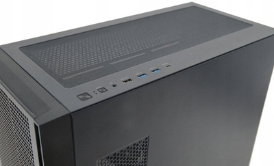 Куќиште за компјутер ZENPC Apex TG, Midi Tower, ARGB, црно