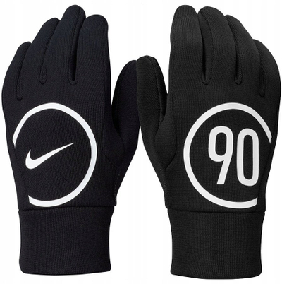 Doreza futbolli Nike Total90 Academy Therma FIT, i ngrohtë, të zeza