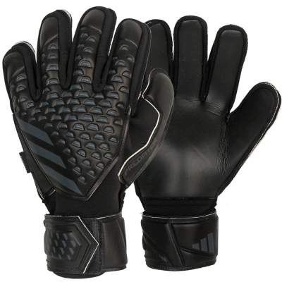 Doreza portjeri adidas Predator GL MTC FS HY4076, Fingersave, mbyllje me shirit, të zeza