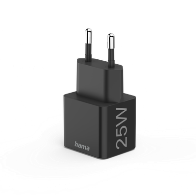 Kokë karikuese Hama Power Delivery PD Qualcomm, 25W, e zezë