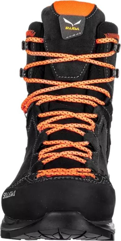 Планинарски чизми Салева MTN Trainer 2 Mid GORE-TEX, Вибрам, број 41, црно портокалови