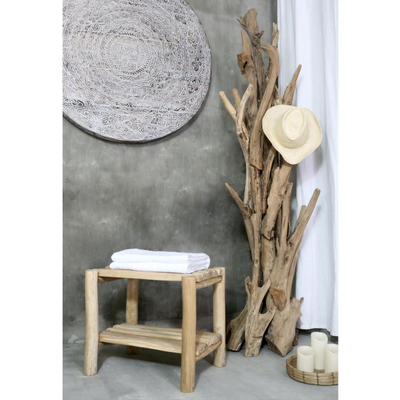 Varëse dyshemeje teak natyral 36×30×183 cm (HM9367)