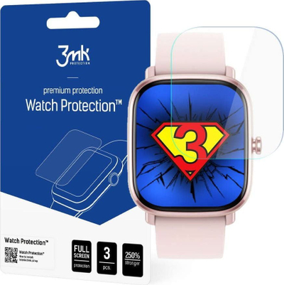 Folie mbrojtëse 3MK ARC, për Amazfit GTS 2 Mini, transparente