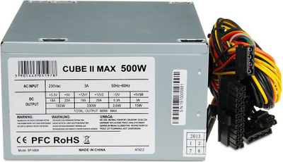 Извор за напојување iBOX CUBE II, 500W