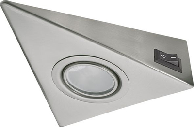 Spot drite poshtë dollapit Kanlux Zepo LFD-T02 S C M, 20W, G4, krom mat