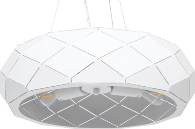 Lampë varëse CESANO, metal, stil modern, e bardhë