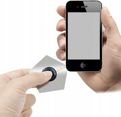 Kartë hapse LCD Qianli Thin Metal Sheet, çelik inox 0.10mm, fleksibël