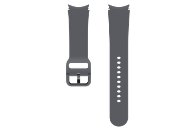 Rrip Samsung Sport Band për Galaxy Watch4/ Watch5, 20mm, M/L, i hirtë i errët