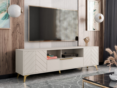 Komodë për TV Siprynt 2D1SZ (204 x 60 x 40)