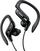 Kufje in ear JVC HAE B75B NU, me kabllo 1.2m, me mikrofon, të zeza