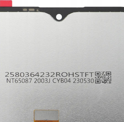 Ekran LCD FixCell për Motorola G50 4G, OEM, pa kornizë, i zi