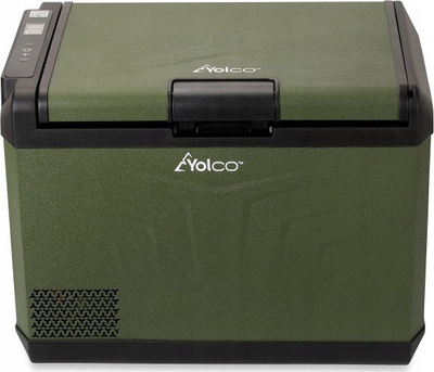 Frigorifer portativ Yolco GCX47 Green, 47 litra, me kompresor, Bluetooth, jeshil
