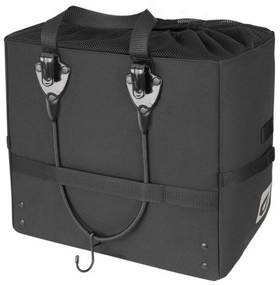 Торба pannier за велосипед Blackburn Local Grocery, 16L, преклоплива, црна