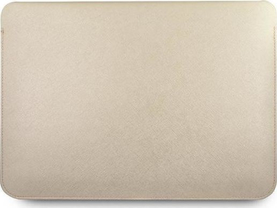 Mbrojtëse laptopi Guess Saffiano, 13\", e artë