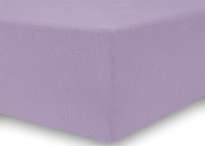 Çarçaf me lastik DecoKing Amber Jersey, 200‑220x200x30 cm, pambuk, livandë