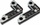 Mbajtëse magnetike saldimi Yato YT-08722, set 2 copë, çelik, të kuqe