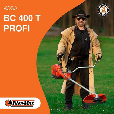 Prerëse bari Olea-Mac BC 400 T, e portokalltë