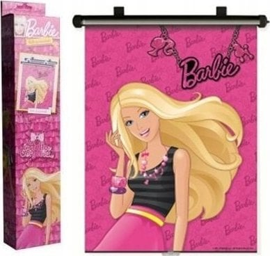 Ролетна за сонце за автомобил Zuma Kids Barbie, ротирачка, 1 парче, шарена