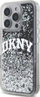 Kapak telefoni DKNY Liquid Glitter Arch Logo DKHCP16LLBNAEK, për iPhone 16 Pro 6.3", hardcase, i zi