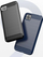 Mbrojtëse telefoni Huawei Y5P Rugged Carbon, gome TPU fleksibel, efekt metalik, e zezë