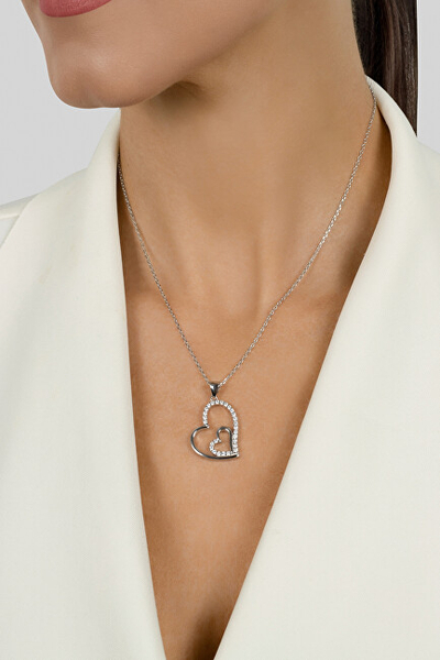 Qafore Brilio Silver Heart NCL72R