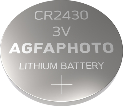 Bateri litiumi AgfaPhoto CR2430, 3V, paketim 2 copë
