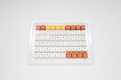 Капачиња за тастатура Ducky DCA132, сет од 132 копчиња, PBT, без позадинско осветлување, повеќебојни Daisy