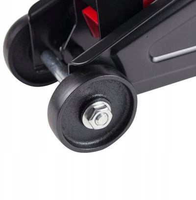 Krik hidraulik automobilistik BaumAuto Trolley, 2T, lartësi ngritjeje 290mm, i kuq