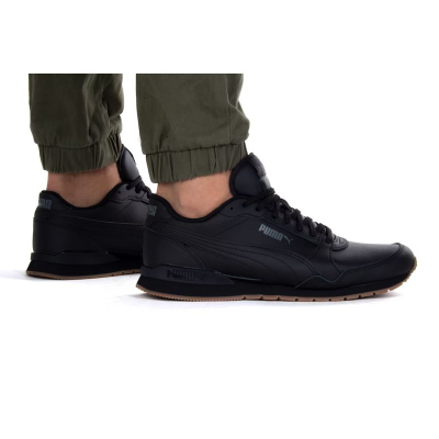 Këpucë sportive Puma St Runner V3 LM, për burra, e zeza