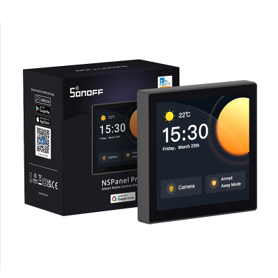 Panel smart Sonoff NSPanel Pro, ZigBee gateway, ekran me prekje, i zi