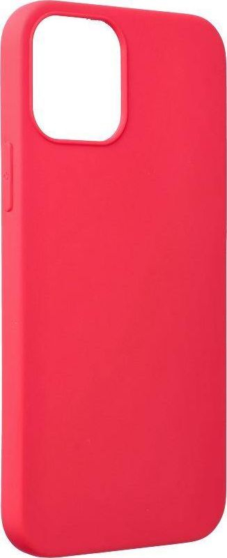 Mbrojtëse telefoni Forcell Soft për iPhone 12 12 Pro, silikoni, e kuqe