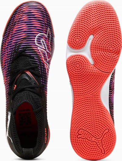 Këpucë futbolli për sallë PUMA Future 8 Mach IT, nr 44, të zeza