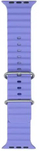Rrip ore iWear S1 Grooved, silikon i butë 20mm, për Apple Watch 49mm 45mm 44mm 42mm, lejla