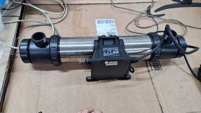 Pastrues uji për pellg Sera Pond UVC-55 X, deri 10000L, trup çelik inox