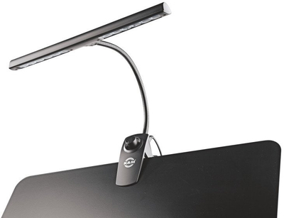 Dritë për pult muzike Konig &amp; Meyer 12295, 12 LED, me dimmer, e zezë